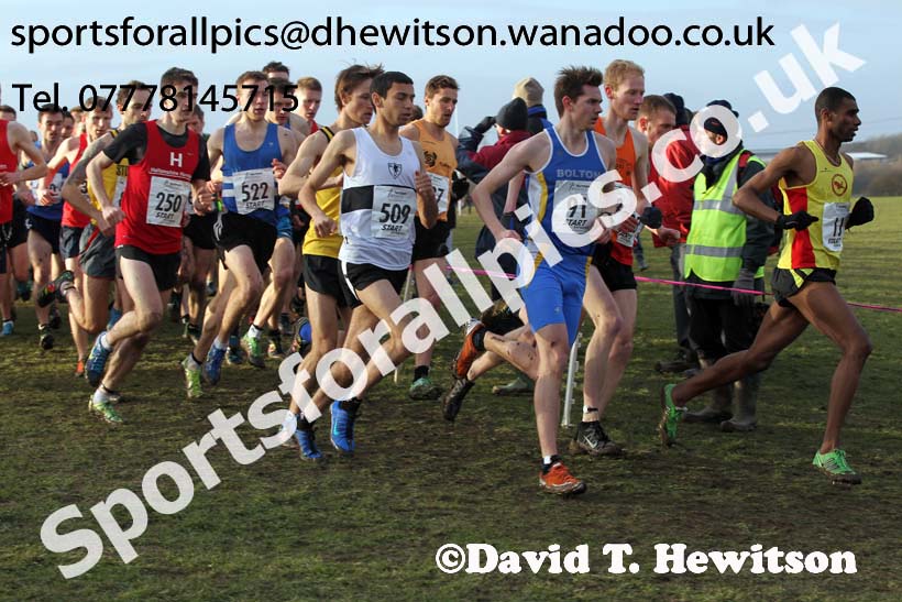 Senior mens Northern Cross Country  Championships, Pontefract. Photo: David T. Hewitson/Sports for All Pics